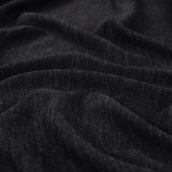 Merino Woll Jersey, Anthrazit Melange